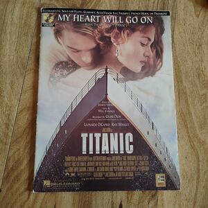 My Heart Will Go On Flute Clarinet Sax Trumpet Trombone Horn Sheet Music and CD